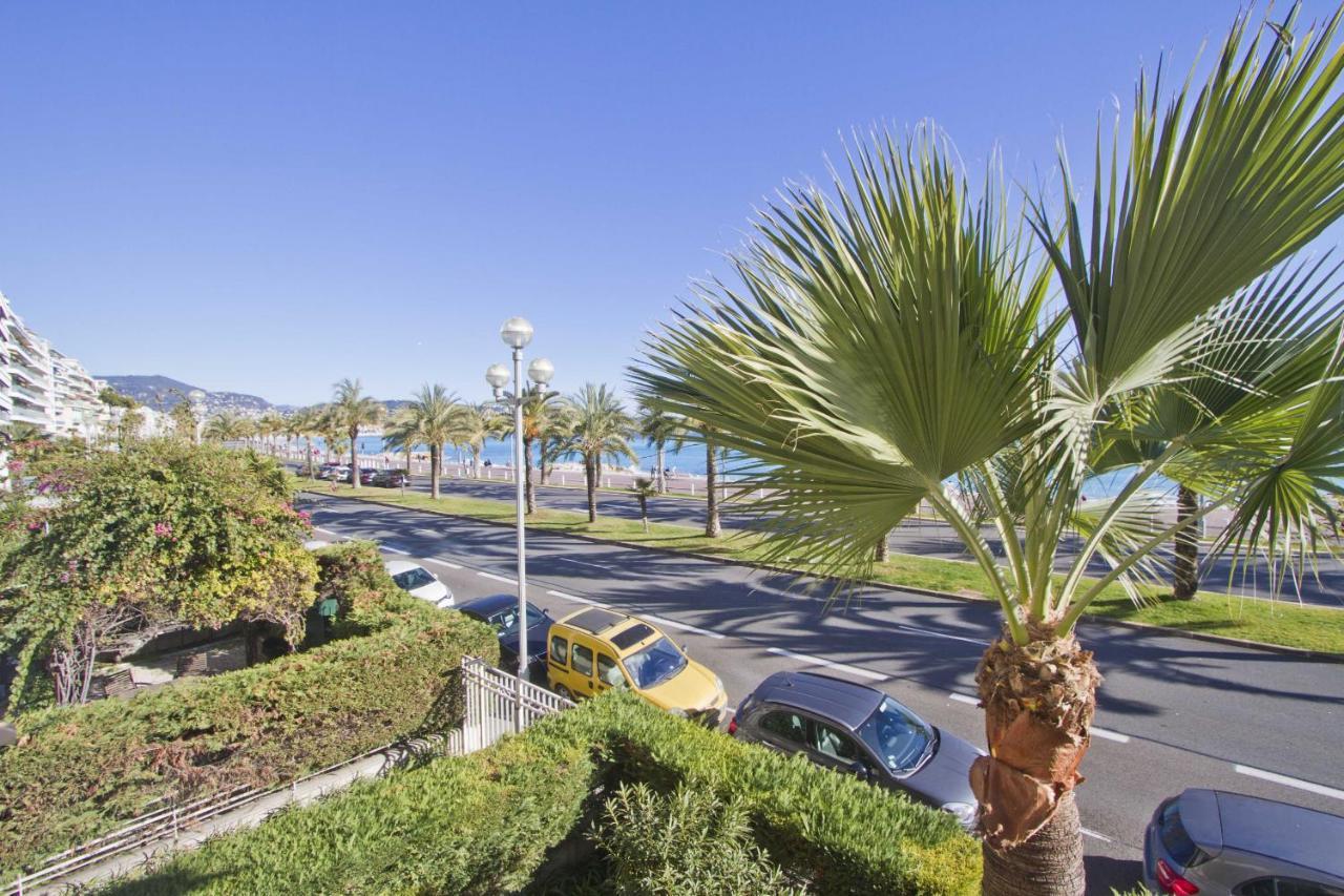 Ferienwohnung Sea Front Cedres Promenade Nizza Exterior foto